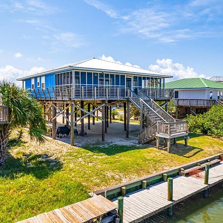 Waterfront Dauphin Island Home With Deck And Boat Dock Экстерьер фото