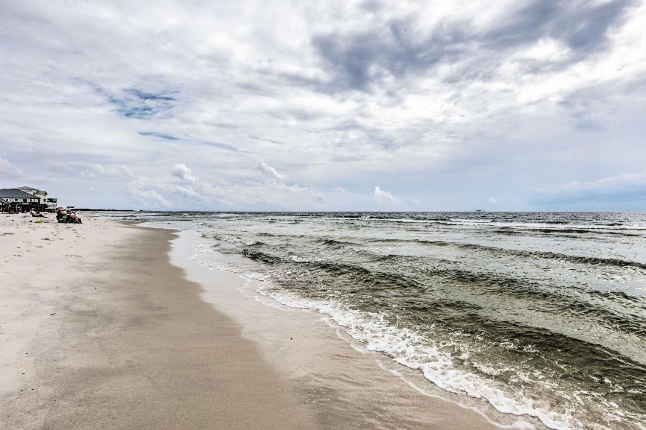 Waterfront Dauphin Island Home With Deck And Boat Dock Экстерьер фото